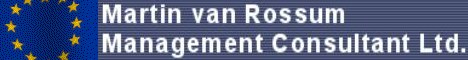 Martin van Rossum Management Consultant - European Project Management